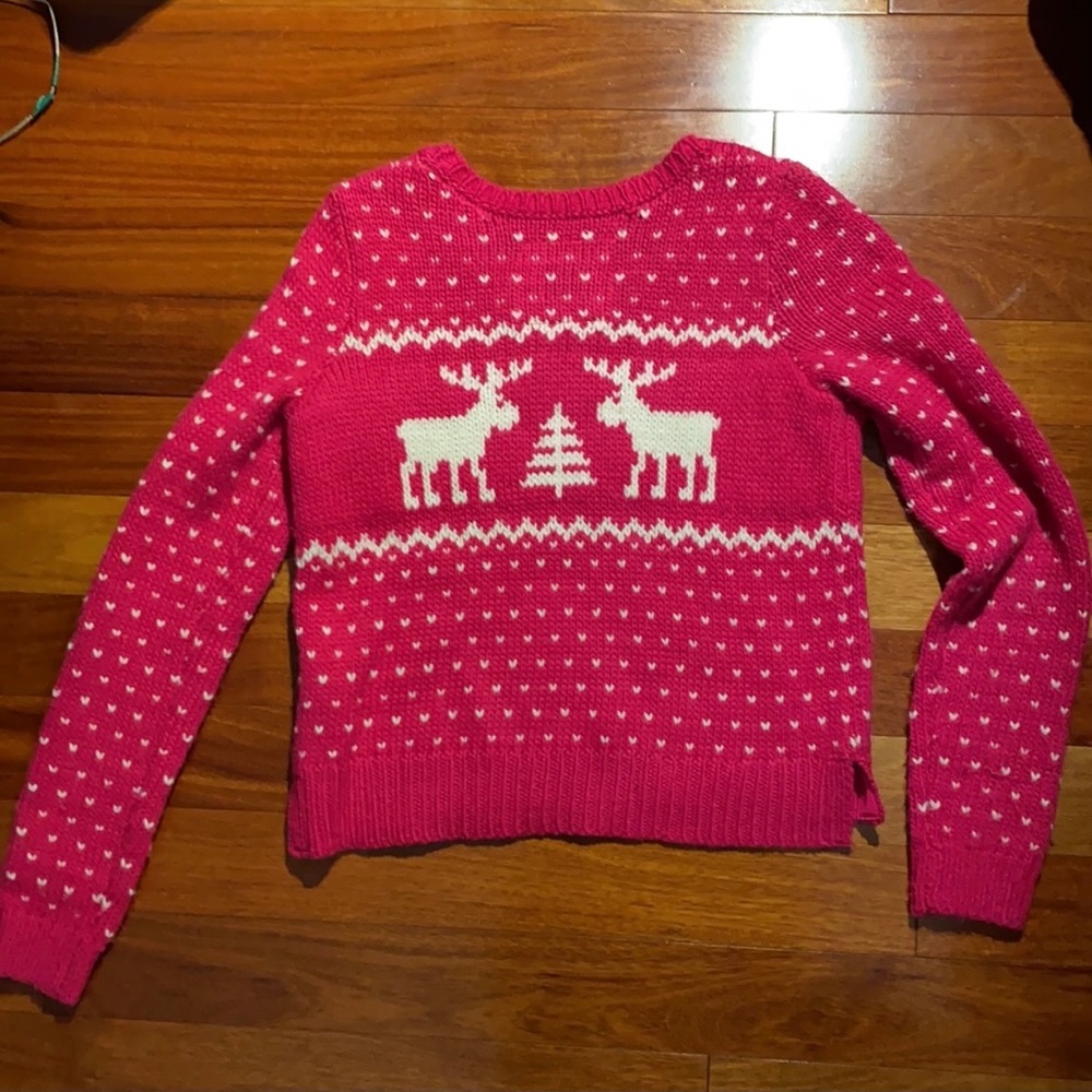 Abercrombie and Fitch holiday sweater
